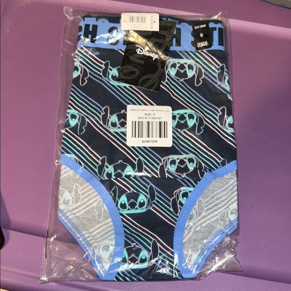 Disney Stitch Sexy Brief Panties